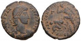 Roman Coins Constantius II, 337 - 361 AD AE Follis, Antiochia Mint, 22.5mm, 5.4 grams
 Obverse: DN CONSTANTINVS P F AVG, Diademed and cuirassed bust o...