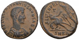 ROMAN COINS
Constantius Gallus, Caesar, 351-354. AE (Bronze, 22.3mm 3.8 gr), Cyzicus. D N FL CL CONSTANTIVS NOB CAES Bare-headed, draped and cuirassed...