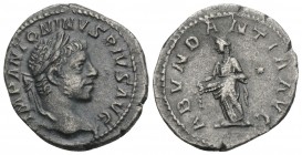 Roman Imperial
Elagabalus (AD 218-222). AR denarius (19.7mm, 2.6 gm, 6h). XF. Rome. IMP ANTONINIVS PIVS AVG, laureate, draped and cuirassed bust of El...