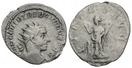 Roman Imperial
Trebonianus Gallus AR Antoninianus. Rome AD 252-253 2.5gr 22.4 mm