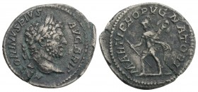 Roman Coins Caracalla, 198 - 217 AD Silver Denarius, Rome Mint. 2.4GR 20.1MM
Obverse: ANTONINVS PIVS AVG BRIT, Laureate head of Antoninus right. Rever...