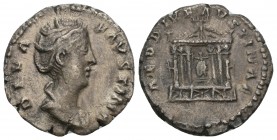 Roman Imperial
Diva Faustina Senior. Died AD 140/1. AR Denarius . Rome mint. 3.0gr 17.6mm Struck under Antoninus Pius, circa AD 146-161. Draped bust r...