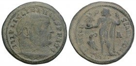 Roman Imperial Licinius I, 308-324. Follis 4GR 22mm 313-315. 
IMP LIC LICINIVS PF AVG Laureate head of Licinius I to right. Rev. IOVI CON-SERVATOR