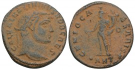 Roman Coins
Maximinus II, as Caesar, 305 - 309 AD
AE Follis, Antioch Mint, 24.3mm, 6.1 gr
Obverse: GAL VAL MAXIMIANVS NOB CAES, Laureate head of Maxim...