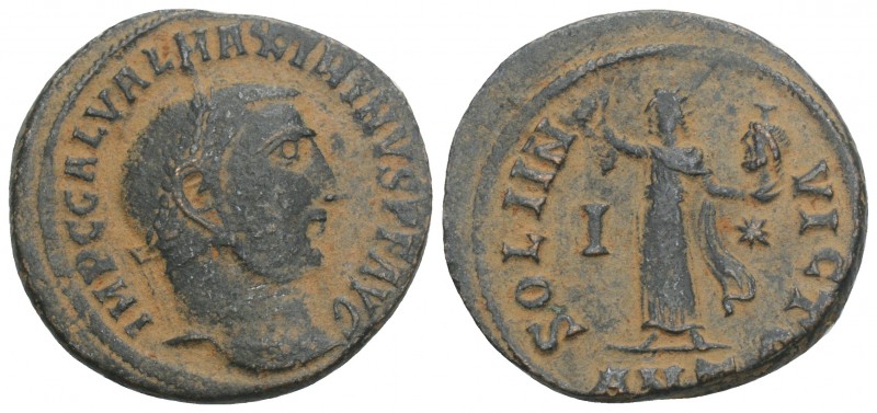 Maximinus II Daza. A.D. 309-313. AE follis 22.3 mm, 4.1 g . Antioch mint, struck...