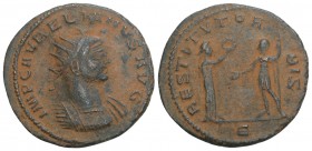 Roman İmperial AURELIAN (270-275). Antoninianus. Antioch. 3.4GR 22.2MM
Obv: IMP C AVRELIANVS AVG. Radiate and cuirassed bust right. Rev: RESTITVT ORBI...
