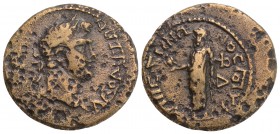 Roman Provincial Coins PHRYGIA. Laodicea ad Lycum. Pseudo-autonomous. Time of Claudius (41-54). Ae. 5.2gr 22mm
 Anto Polemon, son of Zenon, priest for...