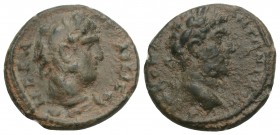 Roman Provincial Coins Bithynia Nicaea Commodus Ae 3 Gr. 17.4 mm.
Obv. bare-headed bust of Commodus wearing cuirass, r. Μ Α ΚοΜ ΑΝΤΩΝΙΝοϹ
Rev. head ...