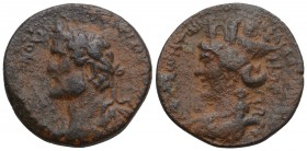 Roman Provincial Seleucis and Pieria. Laodicea ad Mare. Antoninus Pius AD 138-161. Bronze Æ 24 mm., 8,1 g. nearly very fine