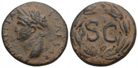 Roman Provincial Seleucis and Pieria. Antioch. Domitian AD 81-96. Bronze Æ 21.9 mm., 7.2 g. very fine