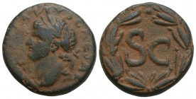 Roman Provincial Seleucis and Pieria. Antioch. Domitian AD 81-96. Bronze Æ 21 mm., 7.0 g. very fine