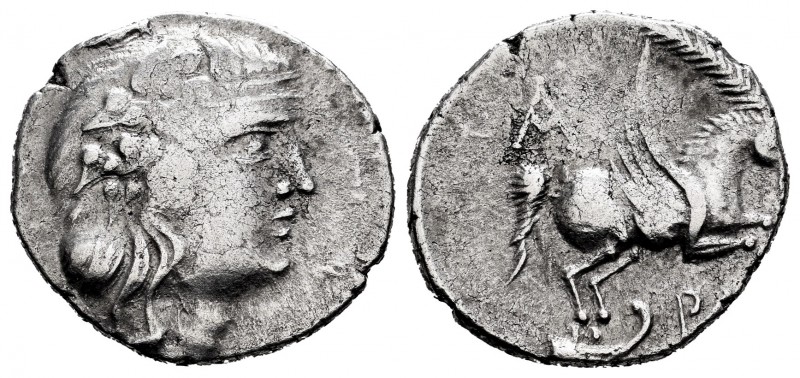Illyria. Korkyra. Didrachm. 229-48 BC. (Sng Evelpidis-1931-2). (Hgc-6, 65). Anv....