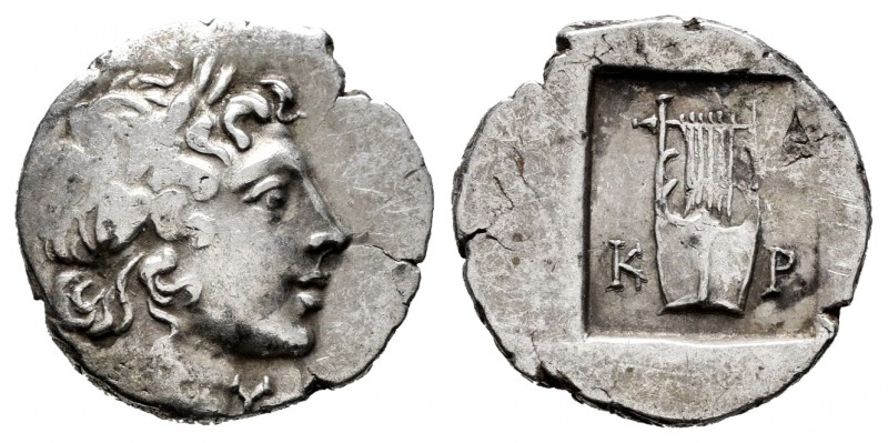 Lycia. Kragos. Hemidrachm. 41-18 BC. (Müseler-XI, 31). (Troxell-Lycian 84). Anv....