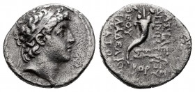 Seleukid Kingdom. Demetrios II Nikator. Drachm. Year ΓOP (173) = 140-139 BC. (Hgc-977a). (SC-1905). Anv.: Diademed head of Demetrios to right. Rev.: Β...