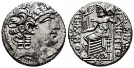 Seleukid Kingdom. Philip I Philadelphos. Tetradracma. 97-98 BC. Antioch. (Prieur-16). Ag. 15,29 g. Minor oxidations. XF/AU. Est...160,00. 

SPANISH DE...