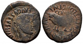 Clunia. Tiberius period. Unit. 37-41 BC. Coruña del Conde (Burgos). (Abh-840). Ae. 10,01 g. Choice F. Est...70,00. 

SPANISH DESCRIPTION: Clunia. Époc...