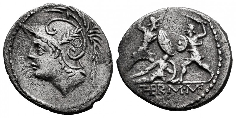 Minucius. Q. Minucius Thermus M.f. Denarius. 103 BC. Rome. (Ffc-928). (Craw-319/...