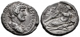 Hadrian. Tetradracma. 132-133 AD. Alexandria. (Gc-3740). Rev.: Nilus reclined with a cane and cornucopie. Ag. 12,36 g. Almost VF. Est...120,00. 

SPAN...