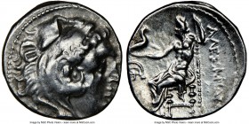 MACEDONIAN KINGDOM. Alexander III the Great (336-323 BC). AR drachm (18mm, 12h). NGC Choice VF. Posthumous issue of Mylasa, ca. 300-280 BC. Head of He...