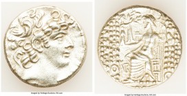 SELEUCID KINGDOM. Philip I Philadelphus (ca. 95/4-76/5 BC). Aulus Gabinius, as Proconsul (57-55 BC). AR tetradrachm (26mm, 15.01 gm, 12h). XF. Posthum...