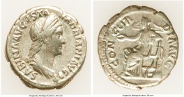 Sabina (AD 128-136/7). AR denarius (18mm, 3.04 gm, 5h). Fine. Rome, ca. AD 130-133. SABINA AVGVSTA-HADRIANI AVG P P, diademed, draped bust of Sabina r...