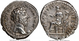 Marcus Aurelius (AD 161-180). AR denarius (19mm, 11h). NGC XF. Rome, December AD 168-December AD 169. M ANTONINVS AVG ARM PARTH MAX, laureate head of ...