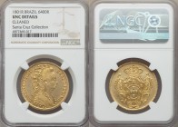Maria I gold 6400 Reis 1801-R UNC Details (Cleaned) NGC, Rio de Janeiro mint, KM226.1. Ex. Santa Cruz Collection

HID09801242017

© 2020 Heritage ...