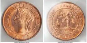 Prince Edward island. Victoria Cent 1871 Red MS66 ICCS, London mint, KM4. One year type. 

HID09801242017

© 2020 Heritage Auctions | All Rights R...