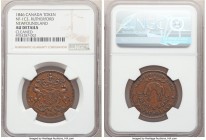 Victoria 4-Piece Lot of Certified Provincial Tokens NGC, 1) Newfoundland Rutherford Brothers 1846 - AU Details (Cleaned), NF-1C3 2) Nova Scotia 1/2 Pe...