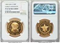 Republic gold Proof "Camilo Cienfuegos" 100 Pesos 1989 PR67 Ultra Cameo NGC, KM334. Mintage: 150. 

HID09801242017

© 2020 Heritage Auctions | All...
