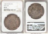 Louis XVI Ecu 1790-I AU55 NGC, Limoges mint, KM564.7, Gad-356. Light adjustments. 

HID09801242017

© 2020 Heritage Auctions | All Rights Reserved...