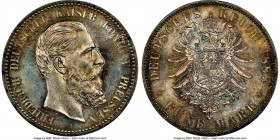 Prussia. Friedrich III 5 Mark 1888-A MS62 NGC, Berlin mint, KM512. 

HID09801242017

© 2020 Heritage Auctions | All Rights Reserved