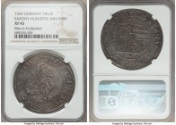 Saxony. Moritz (1541-1553) Taler 1553 XF45 NGC, Dav-9787. Pleasingly sharp in the centers and displaying charming cabinet tone. Sold with old collecto...