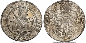 Saxony. August I Taler 1557-HB AU Details (Obverse Damage) NGC, Dresden mint, KM-MB182, Dav-9795. 

HID09801242017

© 2020 Heritage Auctions | All...