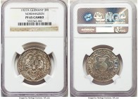 Weimar Republic Proof "Nordhausen" 3 Mark 1927-A PR65 Cameo NGC, Berlin mint, KM52. For the 1000th anniversary of the founding of Nordhausen. 

HID0...