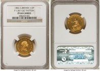 George III gilt Proof Pattern Farthing 1806-SOHO PR64 Cameo NGC, Soho mint, Peck-1387. Cameo devices and mirrored fields. 

HID09801242017

© 2020...