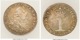 George III 4-Piece Uncertified Maundy Set 1800, 1) Penny, KM614. 11.6mm. 0.54gm 2) 2 Pence, KM615. 14.2mm. 0.97gm 3) 3 Pence, KM616. 17.3mm. 1.49gm 4)...