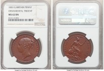 Victoria Penny 1853 MS62 Brown NGC, KM739, S-3948, Ornamental trident variety. Mahogany surfaces. 

HID09801242017

© 2020 Heritage Auctions | All...