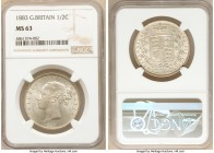 Victoria 1/2 Crown 1883 MS63 NGC, KM756, S-3889. 

HID09801242017

© 2020 Heritage Auctions | All Rights Reserved