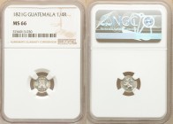 Ferdinand VII 1/4 Real 1821-G MS66 NGC, Nueva Guatemala mint, KM72. Blast white with mint bloom. 

HID09801242017

© 2020 Heritage Auctions | All ...