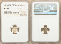 Ferdinand VII 1/4 Real 1821-G MS64 NGC, Nueva Guatemala mint, KM72. Light gold toning on obverse. 

HID09801242017

© 2020 Heritage Auctions | All...