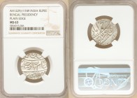 British India. Bengal Presidency 4-Piece Lot of Certified Rupees AH 1229 Year 17/49 (1815) MS63 NGC, Benares mint, KM41. Plain edge. Sold as is, no re...