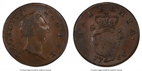 George III 1/2 Penny 1766 XF45 PCGS, KM137. Two year type. 

HID09801242017

© 2020 Heritage Auctions | All Rights Reserved