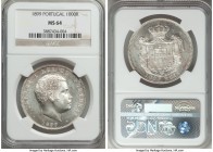 Carlos I 1000 Reis 1899 MS64 NGC, Lisbon mint, KM540. Frosty white surface with cartwheel reflectivity. 

HID09801242017

© 2020 Heritage Auctions...