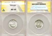 Republic 6-Piece Lot of Certified 2-1/2 Escudos 1951 MS66 ANACS, KM51. Sold as is, no returns. 

HID09801242017

© 2020 Heritage Auctions | All Ri...