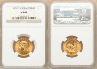 George VI gold Pound 1952 MS64 NGC, South Africa mint, KM43. AGW 0.2355 oz. 

HID09801242017

© 2020 Heritage Auctions | All Rights Reserved