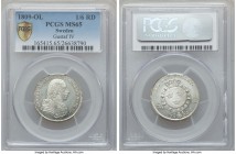 Gustaf IV Adolf 1/6 Riksdaler 1809-OL MS65 PCGS, KM560. The finest graded at PCGS, with only one other example certified. 

HID09801242017

© 2020...