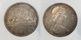 Canada. Dollar 1977 Ag.23,45g spl-fdc