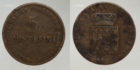 Parma. Maria Luigia. 5 centesimi 1830. MB