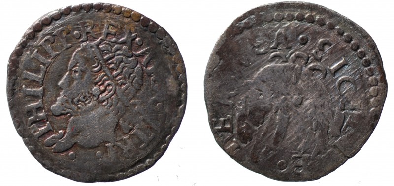 Napoli. Vicereame. Regno di Napoli. Filippo II 1554-1598. Cinquina con tosone e ...